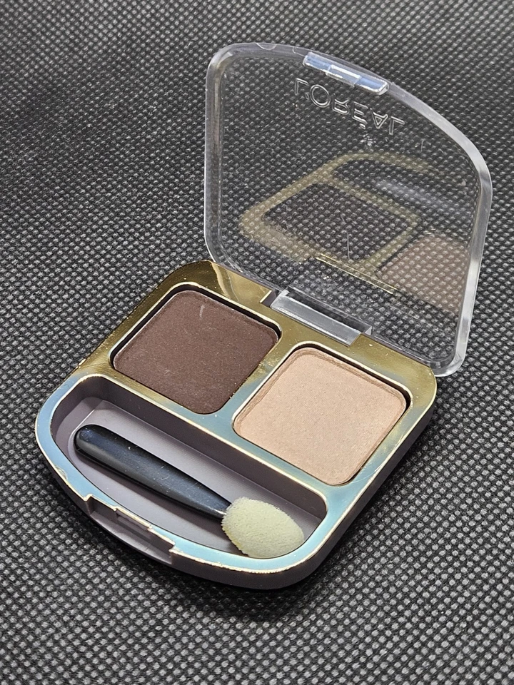 L'Oreal SOFT EFFECTS Eye Colour Shadow Duo TRUFFLES Matte 0.08oz - Image 1 of 4