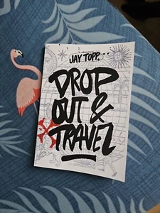 Drop Out And Travel Book A5 Size 115 Pages - Imagen 1 de 4