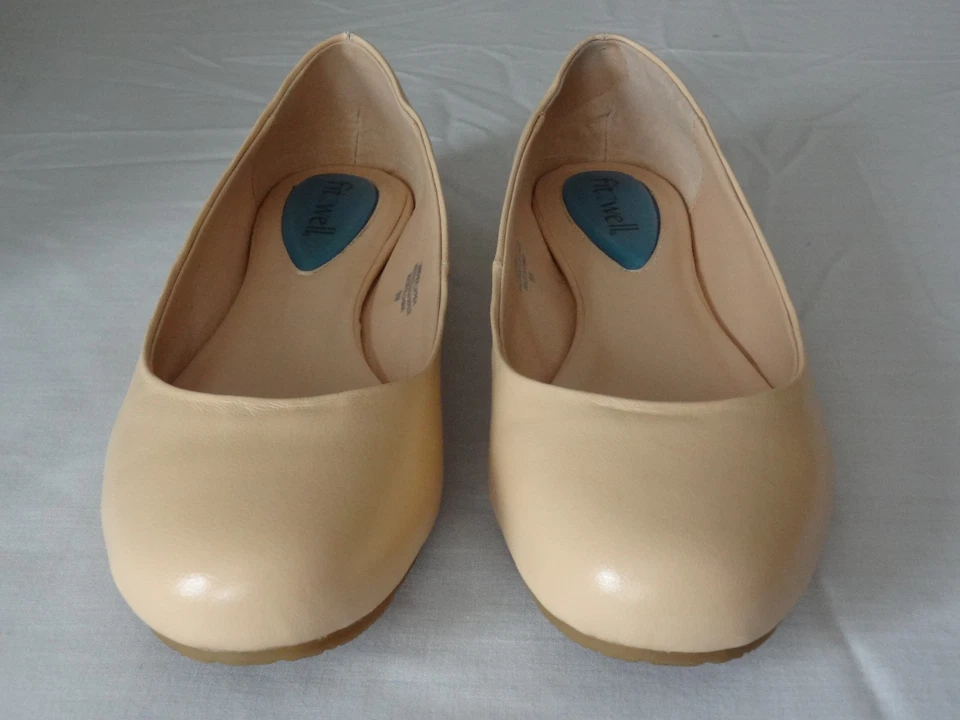 Fitzwell Callie III, cuero rubor, talla 6, usado en excelente estado. Foto 1 de 4