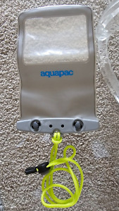 Étui de téléphone pour appareil photo compact étanche de marque Aquapac, carte de crédit, protection de l'argent