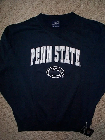($55) Penn State Nittany Lions Jersey Sweatshirt Adult MEN'S/MENS (s-sm-small) Cover