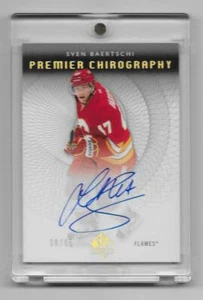Sven Baertschi 2012-13 SP Authentic Premier Chirography Auto Rookie 39/65 Flames - Picture 1 of 2