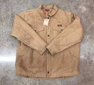 Patagonia Iron Forge Hemp Canvas Barn Chore Jacket Workwear Coat Brown Size 2Xl - Picture 1 of 11