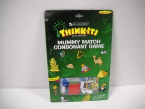 Vintage Mummy Match Consonant Game 1997 At -A -Glance Think-Its Products Rare! - Picture 1 of 5