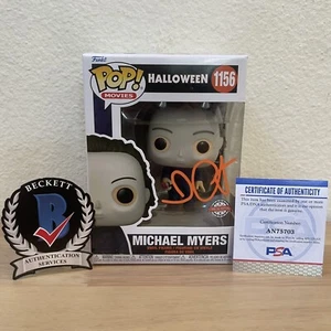 John Carpenter SIGNED Michael Myers FUNKO POP 1156 Special Ed. BECKETT / PSA COA - Picture 1 of 20