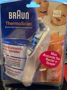 NEU VERSIEGELT BraunIRT4520 ThermoScan Thermometer - 21 Linsenfilter enthalten - Bild 1 von 4