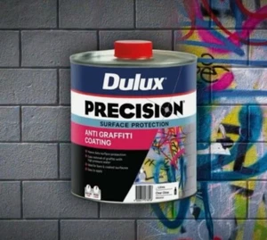 Dulux Precision Anti Graffiti Coating Surface Protect Easy Graffiti Removal 2L - Picture 1 of 6