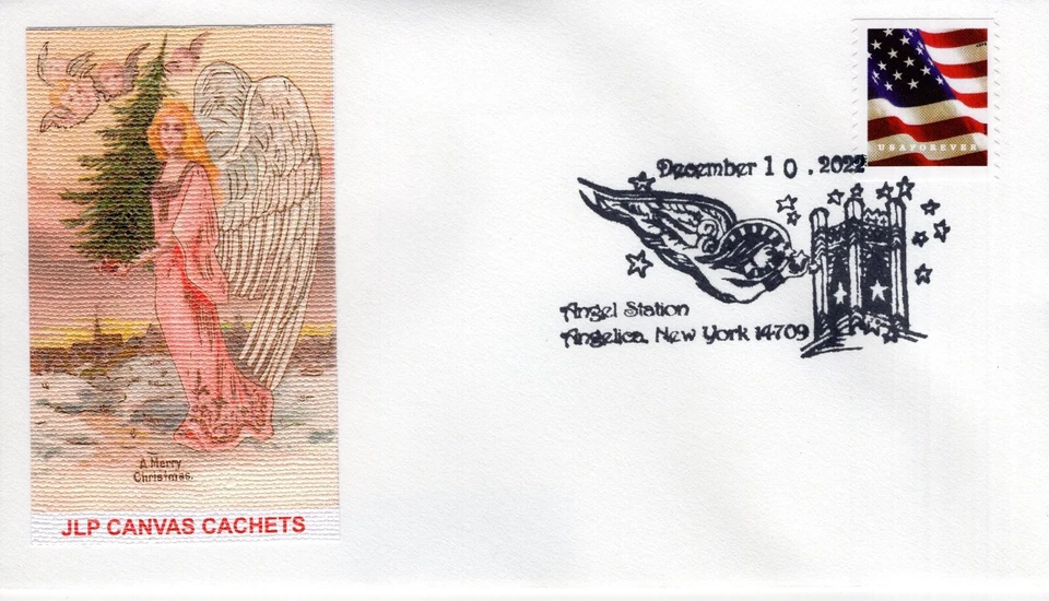 ANGEL STATION,  ANGELICA, NY  2022  FDC17256 - Image 1 of 1