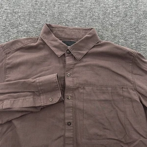 5.11 Tactical Igor Plaid Button Up Shirt Mens S Houndstooth Peppercorn Red *FLAW - Picture 1 of 13