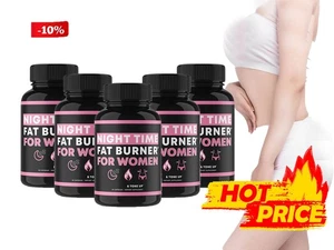 ¡Nuevo! ¡Lo último! Suplemento quemador de grasa nocturno para pérdida de peso para mujeres0046 - Imagen 1 de 10