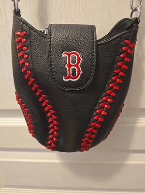 Bolso Bandolera/Cartera Boston Redsox MLB Cuero Negro Foto 1 de 4