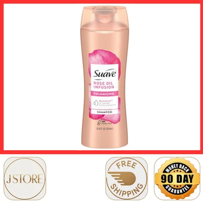 Suave Professionals Rose Oil Volumizing Shampoo for Fine to Flat Hair 12.6 oz - Image 1 of 4