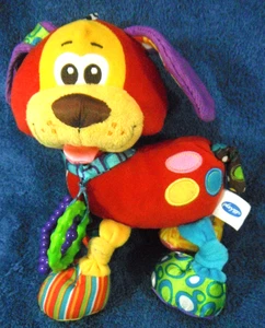 *2516* Pooky Puppy - Playgro - activity – rattles & vibrates - 25cm - Picture 1 of 5