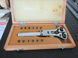 Jaxa Type Waterproof Case Wrench Watch Case Back Opener With Four Sets Of Pins - Picture 1 of 7