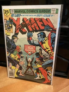 SIGNED By Chris Claremont Uncanny X-Men #100  Old Vs NewMarvel 1976 PICTURED - Picture 1 of 6
