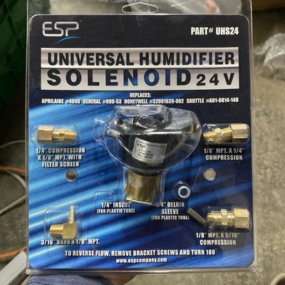 Solenoid Valve for HONEYWELL 32001639-002, HE220, HE225, HE260, HE265 New UHS24 - Image 1 of 4