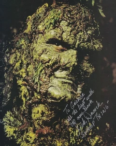Dick Durock signed & personalisiert 8x10 SWAMP THING Portrait - Bild 1 von 2