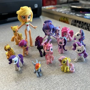 My Little Pony gemischtes Set 1" 2" Zoll Mini Figuren & Equestria Mädchen Hasbro MLP - Bild 1 von 13