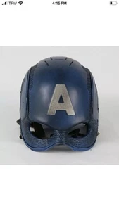 Captain America Helm Steve Rogers Helm Cosplay Superheld Maske Requisite Hart PVC - Bild 1 von 10