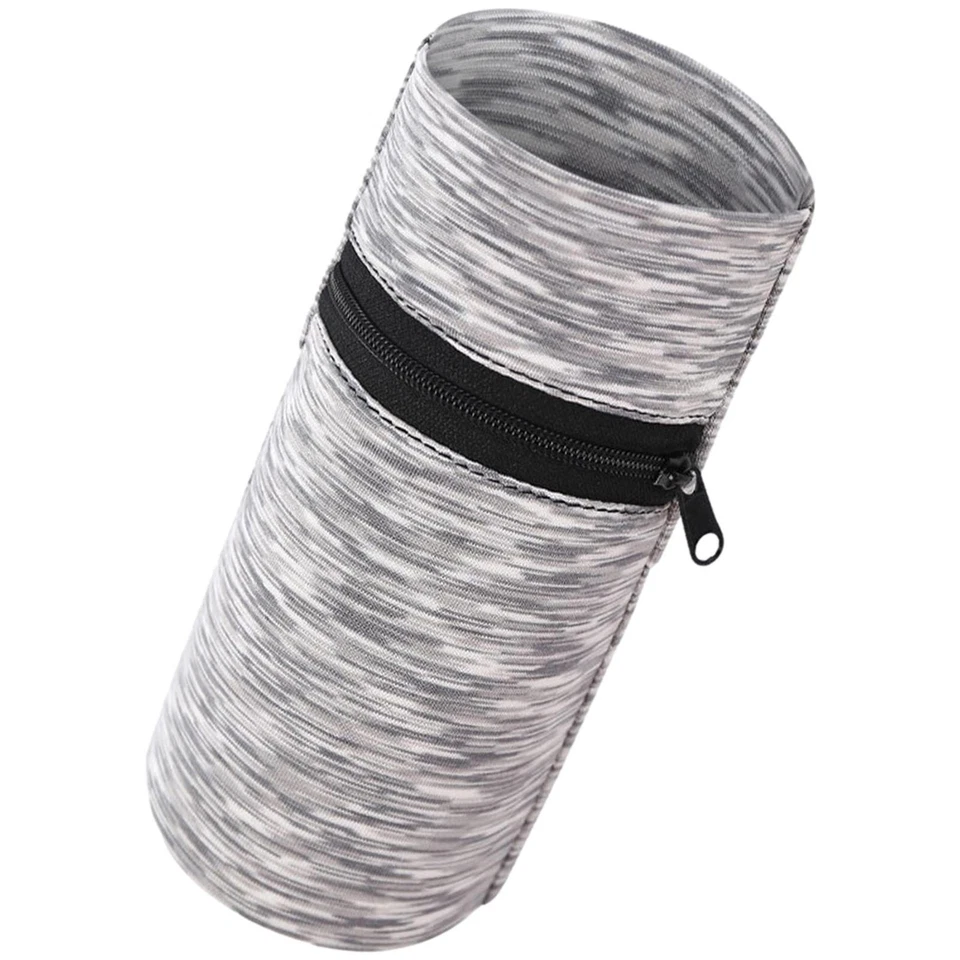 Brazalete para correr Soporte para teléfono Estuche para teléfono deportivo con ranura para cremallera alta Foto 1 de 4