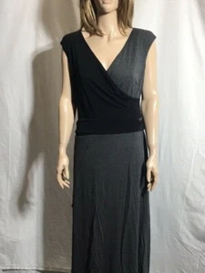 Abito donna Ralph Lauren A-Line grigio colorblock nuovo senza etichette taglia 12 - Foto 1 di 6