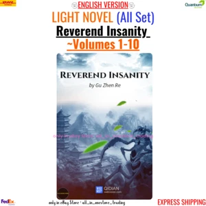 Reverend Insanity Web Novel Englische Version Band 1-10 von Gu Zhen Re Neu - Bild 1 von 4