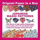 Papier origami dans une boîte - motifs washi japonais : 200 feuilles d'origami tuttle P