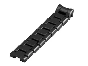 For EMPORIO ARMANI AR1401 Ceramic Black Half Strap/Band/Bracelet Watch 18mm - Picture 1 of 8