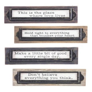 Inspirational wall sign 15 x 3.5 MDF - Picture 1 of 5