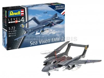 REVELL 03866 1/72 Sea Vixen FAW 2 "70th Anniversary British Legends" - Immagine 1 di 4