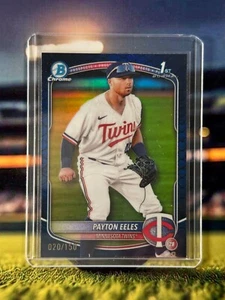 2025 Bowman Chrome Payton Eeles Blue Reptilian Refractor /150 1st Bowman BCP-78 - Bild 1 von 3