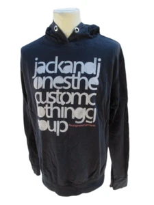 Sweat à capuche homme occasion Jack & Jones Noir Taille XL - Imagen 1 de 3