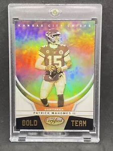 Patrick Mahomes SELTEN GOLDFOLIE REFRAKTOR INVESTITIONSKARTE SSP PANINI CHIEFS MVP - Bild 1 von 2