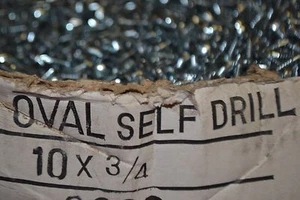 *oval self tapping drill 10 x 3/4" lot of 25 Phillips head plus + - Picture 1 of 2