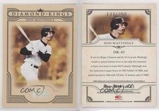 2008 Donruss Threads Diamond Kings Silver /250 Don Mattingly #DK-40