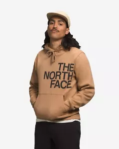 The North Face Mens BRAND PROUD HOODIE pullover sweatshirt Almond Butter Size L - Picture 1 of 4