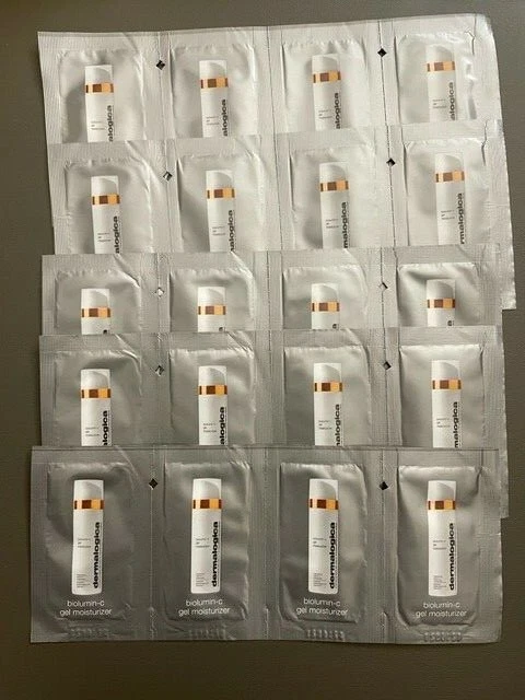 20 Шт. Dermalogica биолумин C гель увлажняющий крем 20 образцов / новый и свежий - Изображение 1 из 1