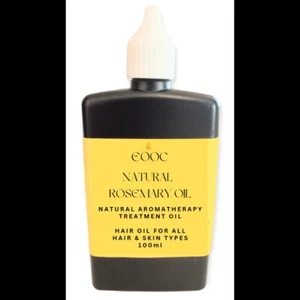 100ml Rosemary Hair Oil by EOOC for Hair Growth Scalp Treatment Skin Natural UK - Picture 1 of 11
