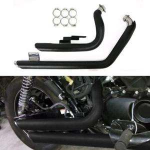 Exhaust Muffler Pipe System Compatible With Harley Street XG500 XG750 2015-2020 - Foto 1 di 9