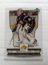 2007-08 McDonald's Upper Deck In the Crease #ICRM Ryan Miller 