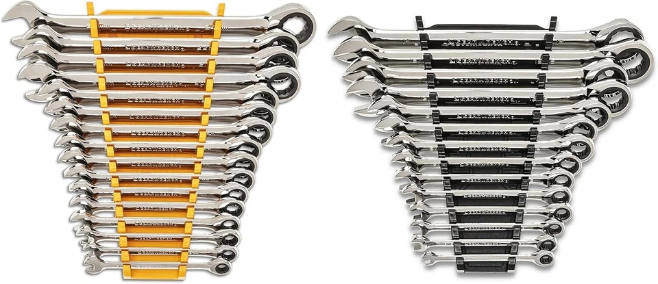 GEARWRENCH 30 Piece 12 Point Ratcheting Combination SAE/Metric (1/4-1 in., 8-24 - Image 1 of 4
