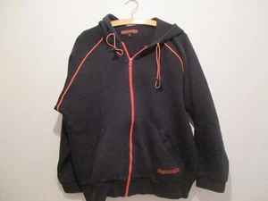 Jägermeister Sweat- Weste, Schwarz mit orangen Aufdruck, Gr M - Bild 1 von 2