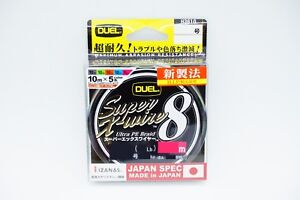 Duel Super X-wire X8 150m SILVER Ultra PE Line 8 Braided Select LB
