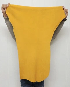 SUNSET DEERSKIN Leather Hide for Native SCA LARP Crafts Buckskins Ren Faire Pelt - Picture 1 of 19