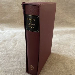 Folio Society 1st Ed Nonesuch Charles Dickens Barnaby Rudge w/slipcase NrMINT EE - Imagen 1 de 15