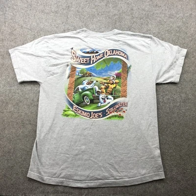 Camisa De Colección Esquimal Joe's Para Hombre Grande Sweet Home Oklahoma Stillwater Camiseta Años 90 Foto 1 de 4