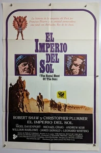 "El Imperio Del Sol" Original Spanish Movie Poster from Royal Hunt of the Sun - Picture 1 of 1
