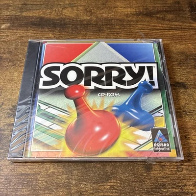 Sorry! CD-ROM (PC, 1998) - Hasbro Interactive Windows 95 NEW SEALED - Image 1 of 4