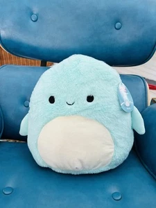 Nuevo con etiquetas Squishmallow 12" Perry The Dolphin FuzzAMallow - Imagen 1 de 6