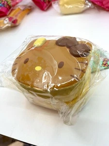 SANRIO HelloKitty Pancake Squish Dangler NEW 4in X 4in X 3in - Picture 1 of 3